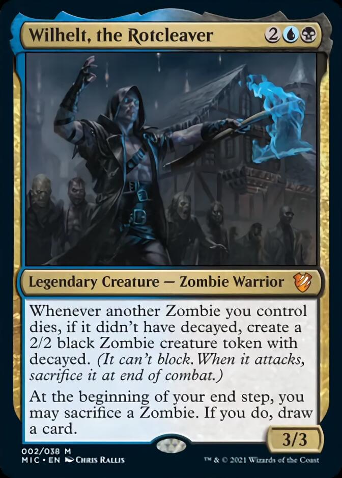 Wilhelt, the Rotcleaver [Innistrad: Midnight Hunt Commander] - Español