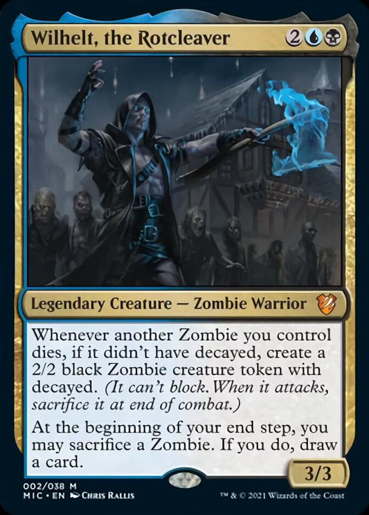 Wilhelt, the Rotcleaver [Innistrad: Midnight Hunt Commander] - Español