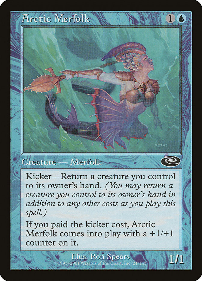 Arctic Merfolk [Planeshift] 