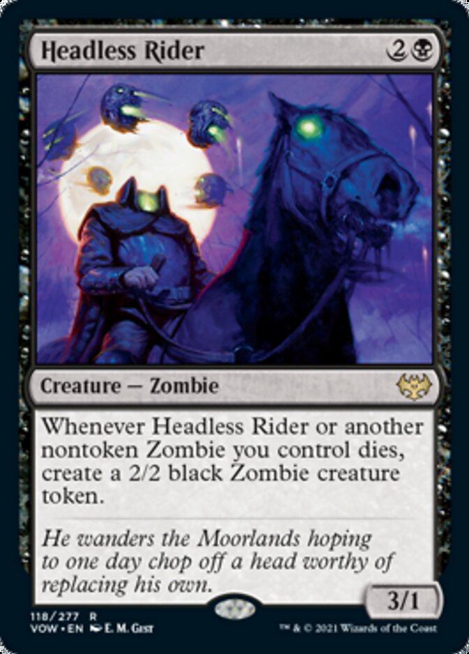 Headless Rider [Innistrad: Crimson Vow] - Español