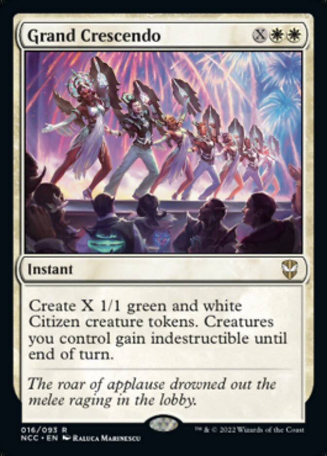Grand Crescendo [Streets of New Capenna Commander] - Español