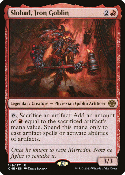 Slobad, Iron Goblin - Español [Phyrexia: All Will Be One]