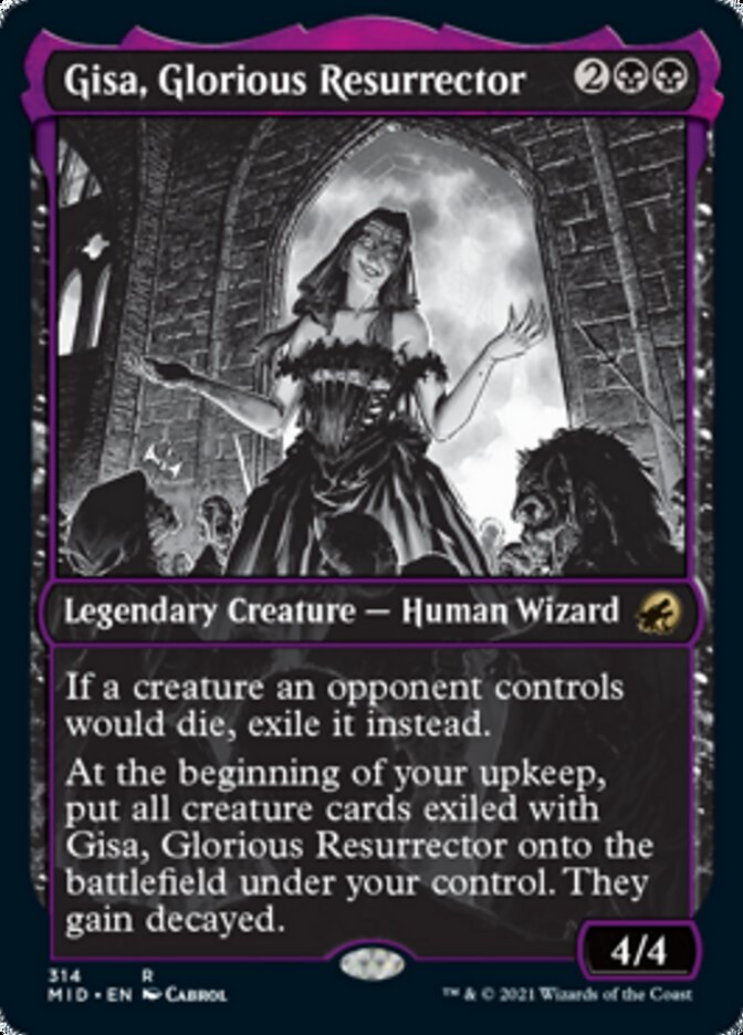 Gisa, Glorious Resurrector - Español (Showcase Eternal Night) [Innistrad: Midnight Hunt]