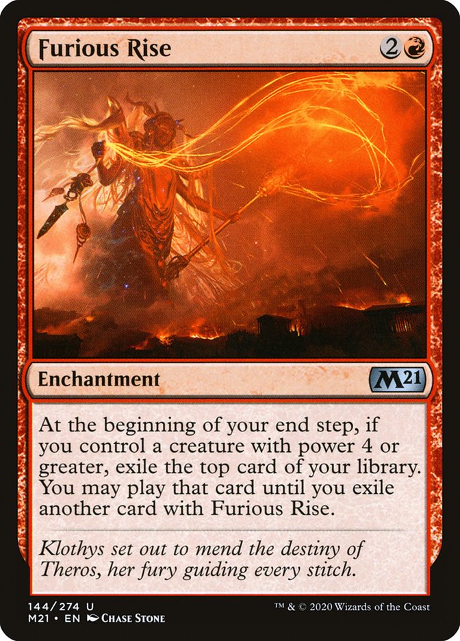 Furious Rise [Core Set 2021] 