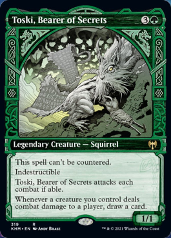 Toski, Bearer of Secrets (Showcase) [Kaldheim] - Español