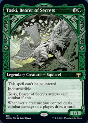 Toski, Bearer of Secrets (Showcase) [Kaldheim] - Español