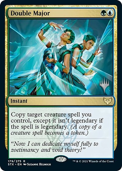 Double Major (Promo Pack) [Strixhaven: School of Mages Promos] - Español