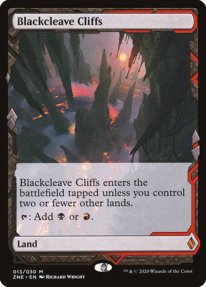 Blackcleave Cliffs (Expeditions) [Zendikar Rising Expeditions] 