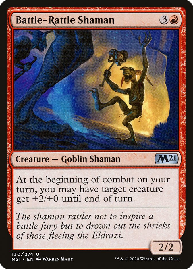 Battle Rattle Shaman [Core Set 2021] 