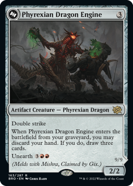 Phyrexian Dragon Engine - Español [The Brothers' War]