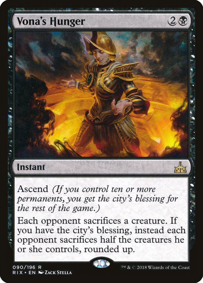 Vona's Hunger [Rivals of Ixalan] - Español