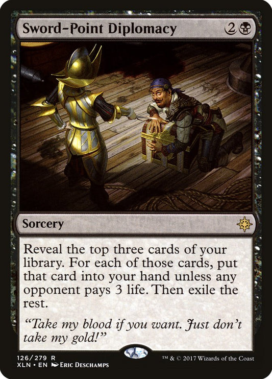 Sword-Point Diplomacy - Español [Ixalan]