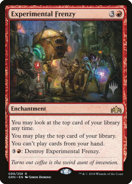 Experimental Frenzy - Español (Promo Pack) [Guilds of Ravnica Promos]