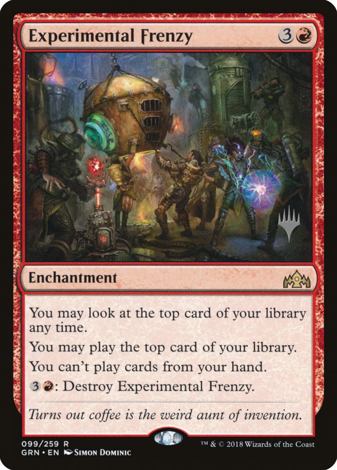 Experimental Frenzy - Español (Promo Pack) [Guilds of Ravnica Promos]