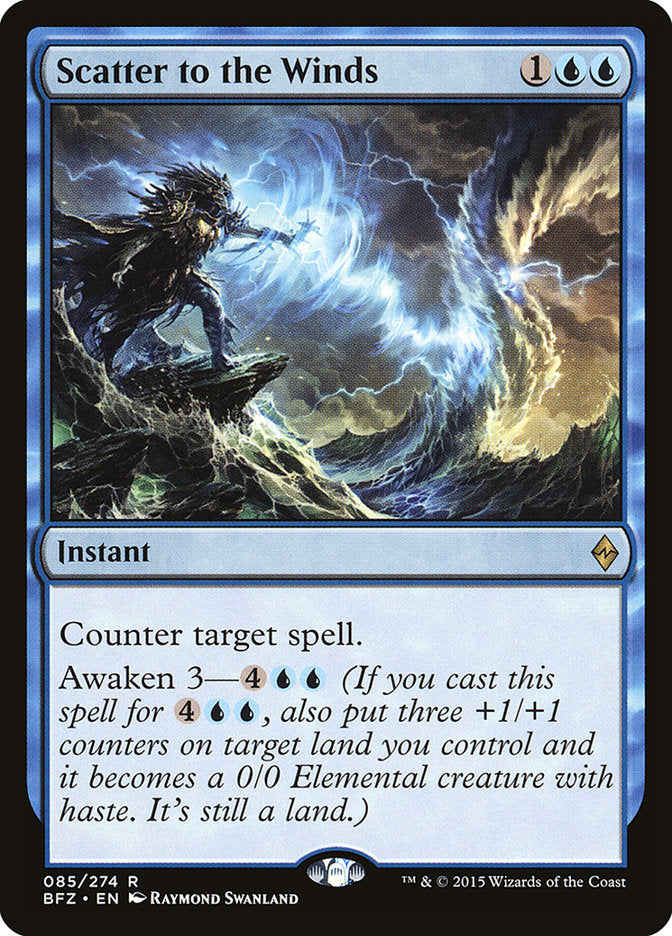 Scatter to the Winds [Battle for Zendikar] 