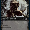 Shady Traveler // Stalking Predator (Showcase Equinox) [Innistrad: Midnight Hunt]
