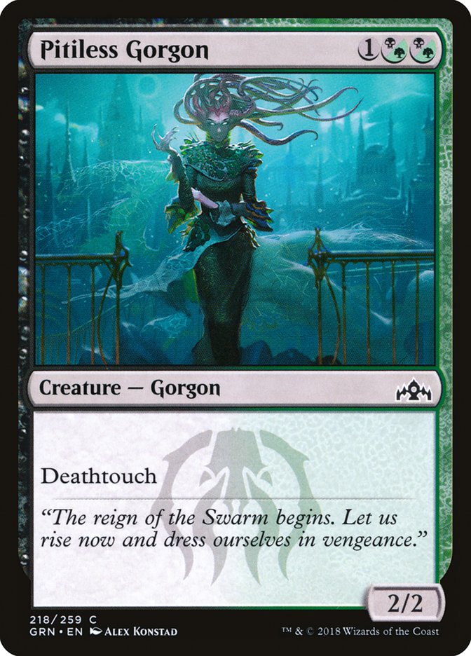 Pitiless Gorgon [Guilds of Ravnica] 