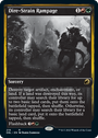 Dire-Strain Rampage [Innistrad: Double Feature] 