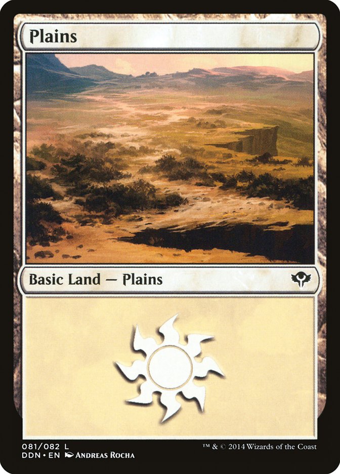 Plains (81) [Duel Decks: Speed ​​vs. cunning] 