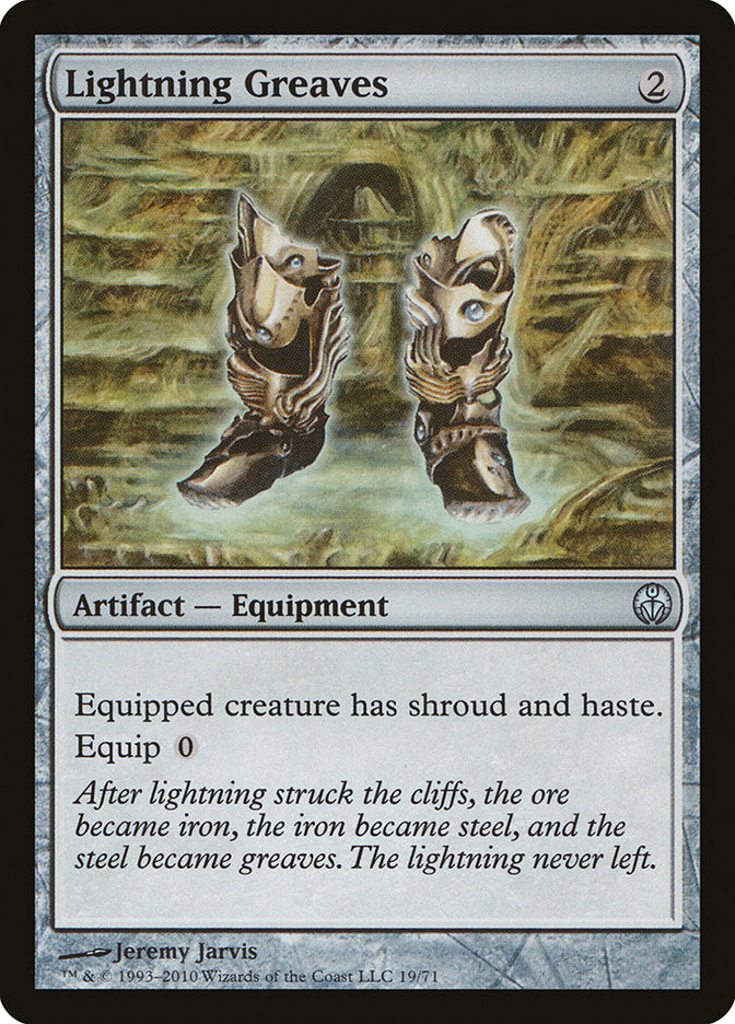 Lightning Greaves [Duel Decks: Phyrexia vs. the Coalition] 