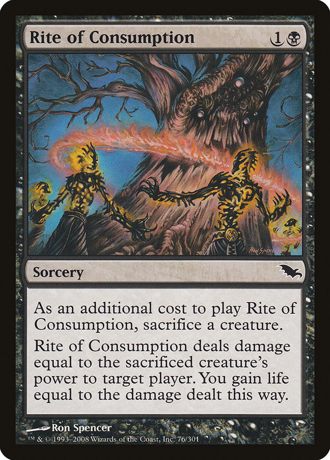 Rite of Consumption [Shadowmoor] - Español