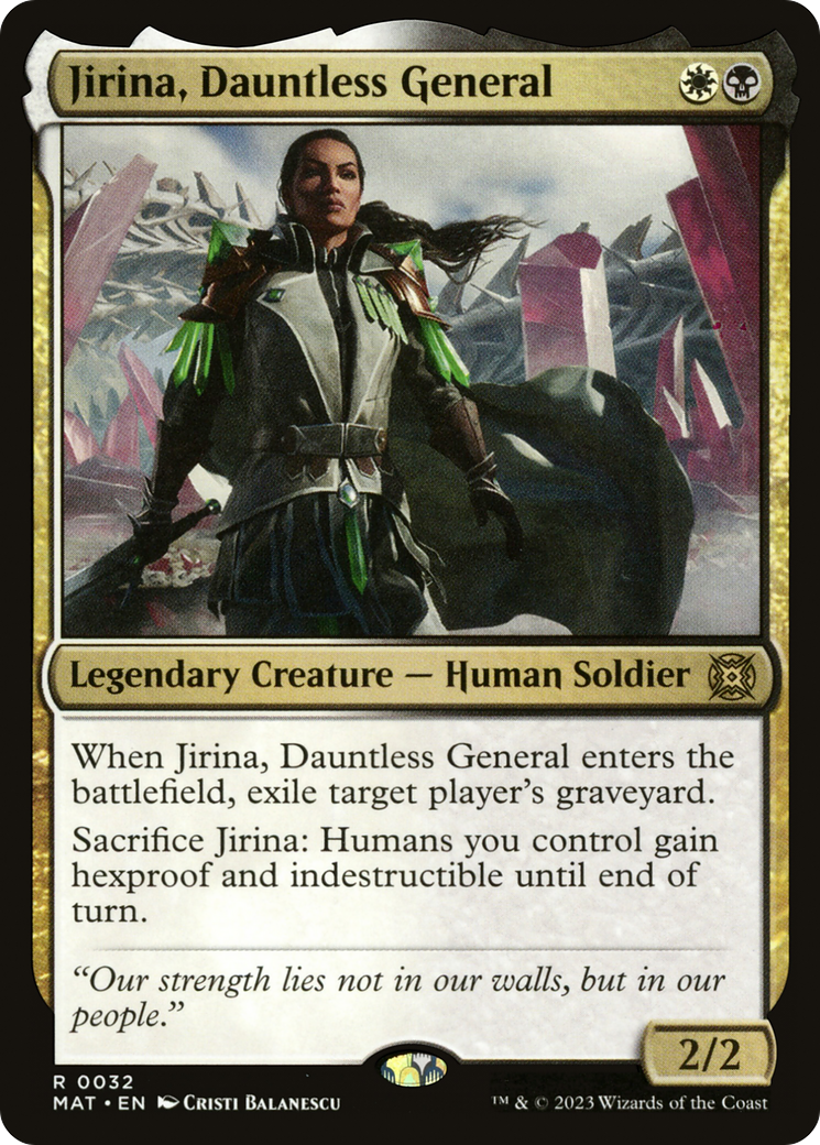 Jirina, Dauntless General - Español [March of the Machine: The Aftermath]