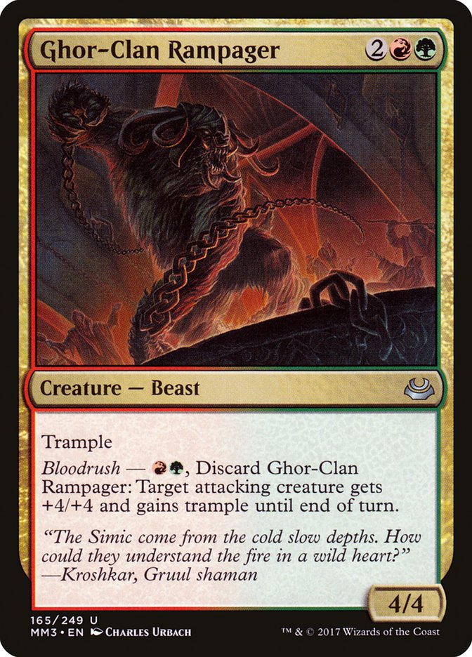 Ghor-Clan Rampager [Modern Masters 2017] 