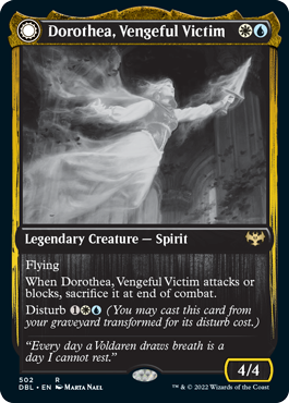Dorothea, Vengeful Victim // Dorothea's Retribution [Innistrad: Double Feature] 