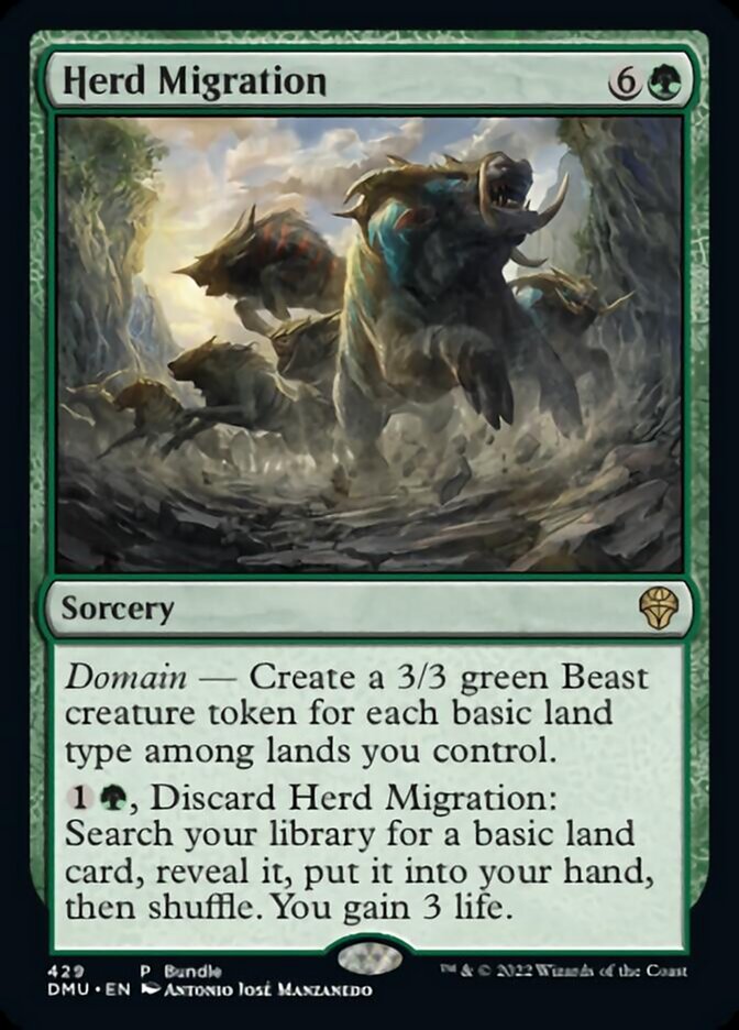 Herd Migration (Bundle) [Dominaria United] 