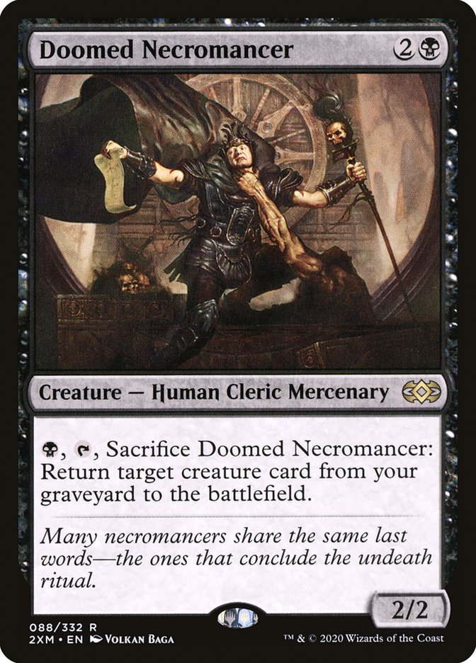 Doomed Necromancer [Double Masters] 