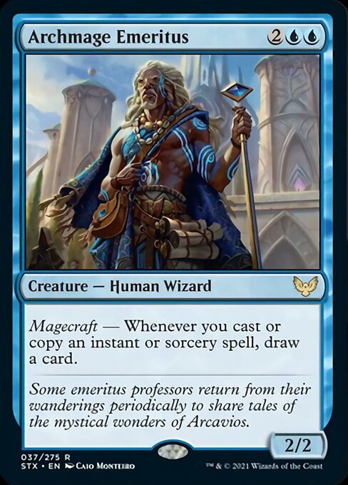 Archmage Emeritus [Strixhaven: School of Mages] - Español