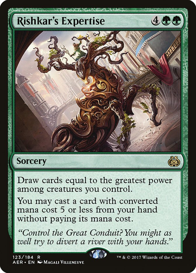 Rishkar's Expertise [Aether Revolt] - Español