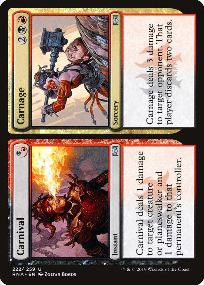 Carnival // Carnage [Ravnica Allegiance]