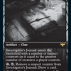 Investigator's Journal [Innistrad: Double Feature] 