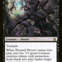 Hunted Horror [Ravnica: City of Guilds] 