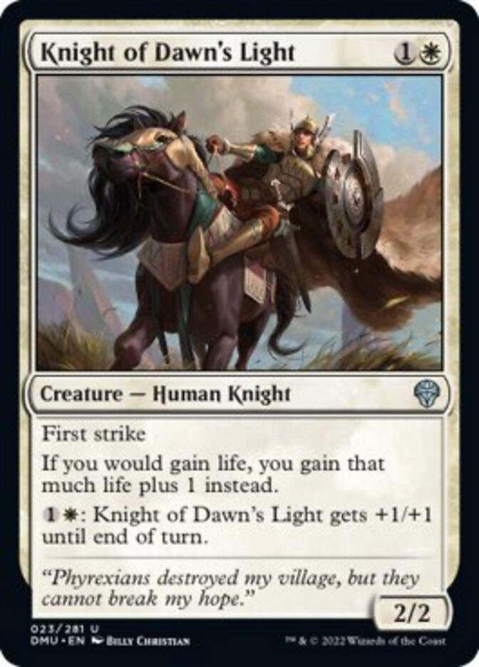 Knight of Dawn's Light [Dominaria United] 