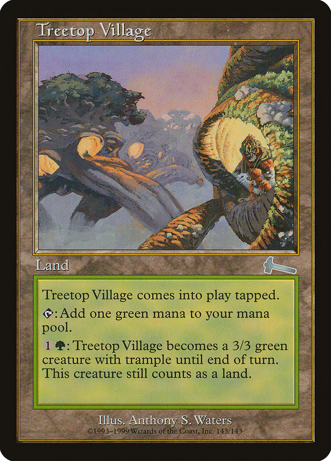 Treetop Village [Urza's Legacy] 