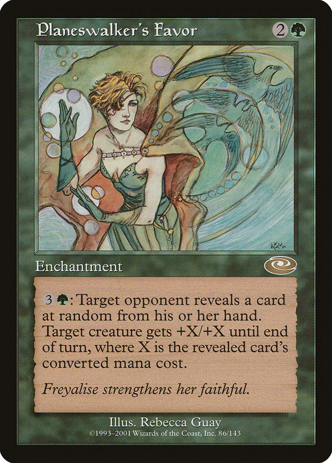 Planeswalker's Favor [Planeshift] 