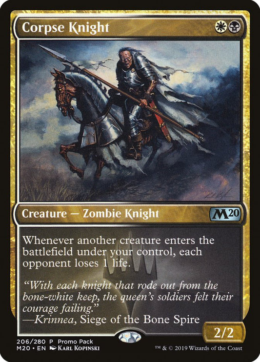 Corpse Knight (Promo Pack) [Core Set 2020 Promos] - Español