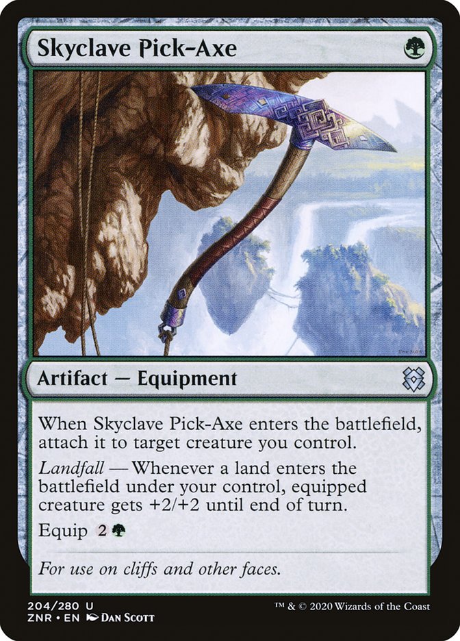 Skyclave Pick-Ax [Zendikar Rising] 