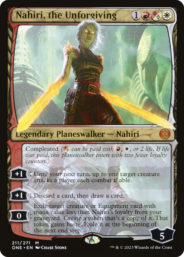 Nahiri, the Unforgiving - Español [Phyrexia: All Will Be One]