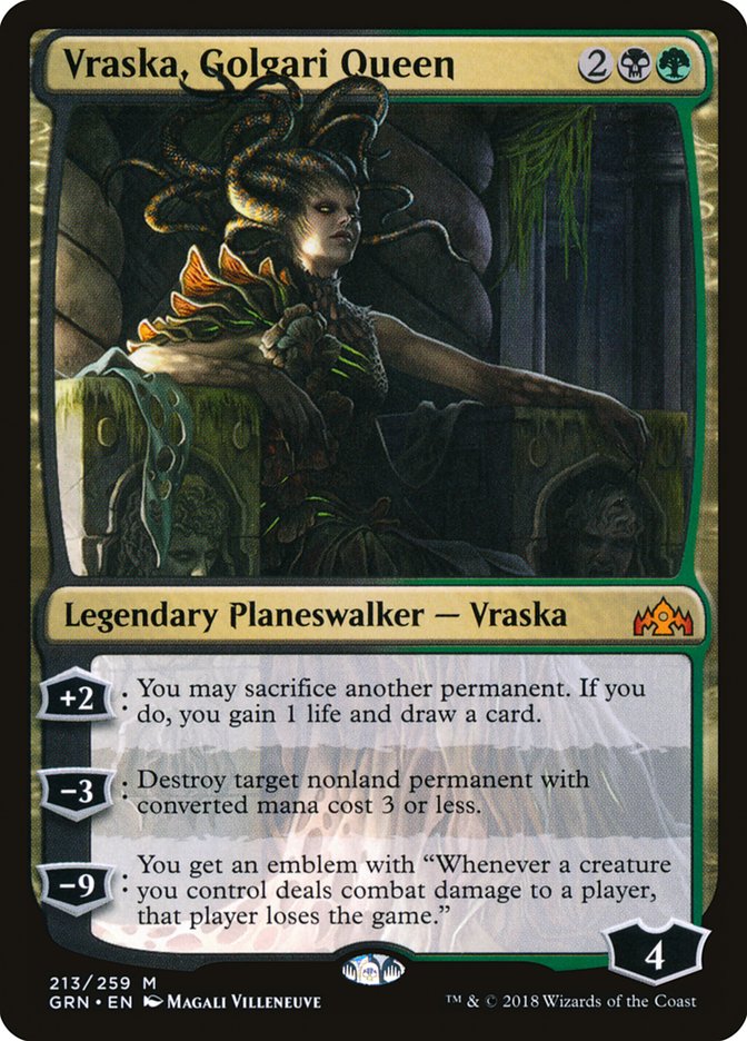 Vraska, Golgari Queen [Guilds of Ravnica] 