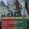 Radha, Heir to Keld (Borderless Alternate Art) [Dominaria Remastered]