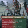 Radha, Heir to Keld (Borderless Alternate Art) [Dominaria Remastered]