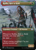 Radha, Heir to Keld (Borderless Alternate Art) [Dominaria Remastered]