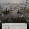 Blightstep Pathway // Searstep Pathway (Borderless Alternate Art) [Kaldheim] - Español