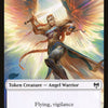 Human Warrior // Angel Warrior Double-Sided Token [Kaldheim Tokens]