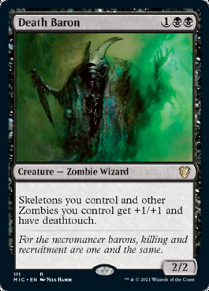Death Baron [Innistrad: Midnight Hunt Commander] - Español