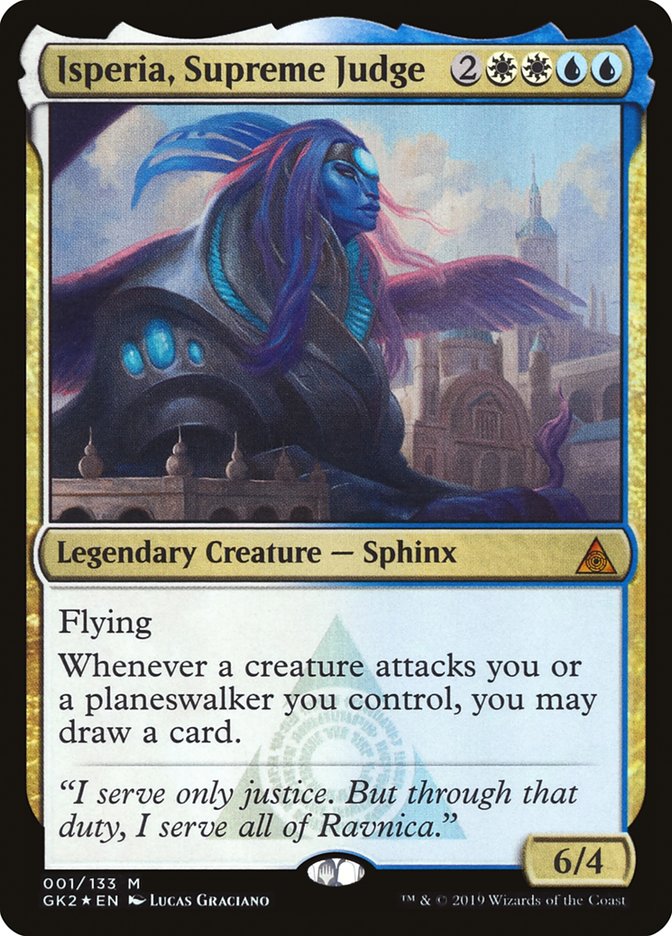 Isperia, Supreme Judge [Ravnica Allegiance Guild Kit] 