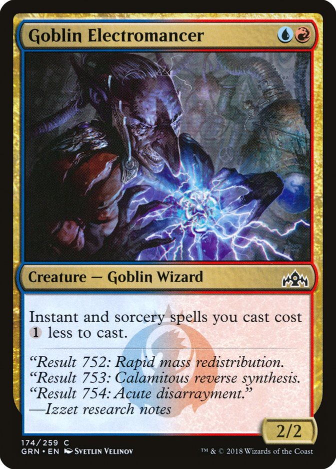 Goblin Electromancer [Guilds of Ravnica] 